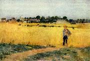 Berthe Morisot Grain field oil on canvas